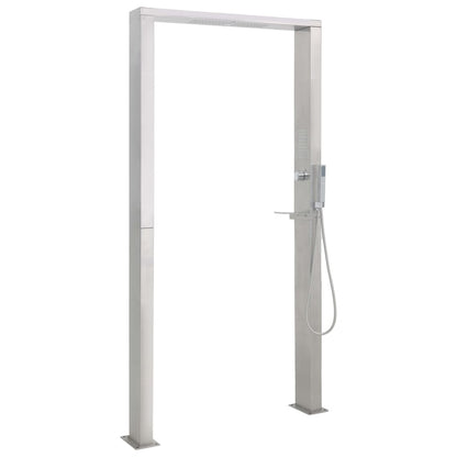 Outdoor Shower Stainless Steel Double Jets