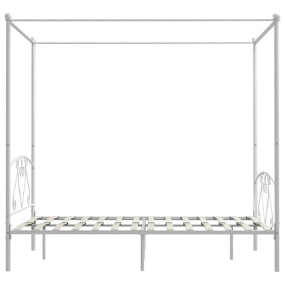 Bed Frame | White | Metal | Double | Classic/Traditional | Bed Frame