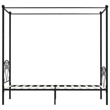 Bed Frame | Black | Solid Metal | Single | Classic/Traditional