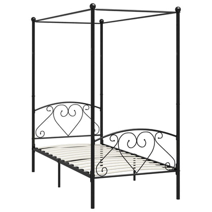 Bed Frame | Black | Metal | Double | Durable | Bed Frame | Rectangular