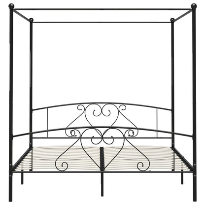 Bed Frame | Black | Metal | Super King | Classic/Traditional | Bed Frame