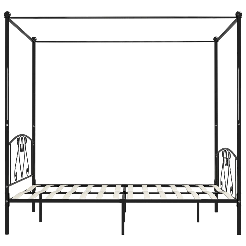Bed Frame | Black | Metal | Super King | Classic/Traditional | Bed Frame