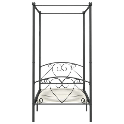 Bed Frame | Grey | Metal | Double | Durable | Bed Frame | Rectangular