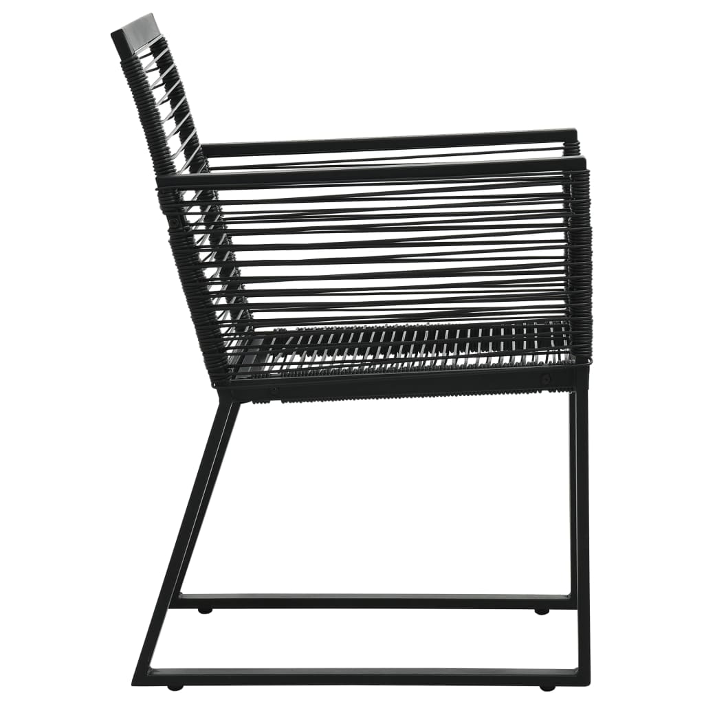 Outdoor Chair | Set of 2 | Minimalistic | Garden Chairs | Rectangular