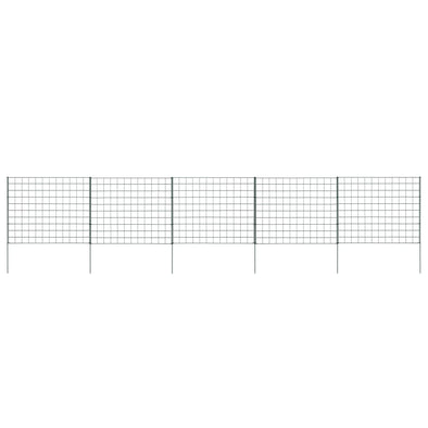 Garden Fence Set 77.5x64 cm Green