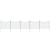 Lower Arch Garden Fence Set 77.5x64 cm Green
