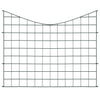 Lower Arch Garden Fence Set 77.5x64 cm Green