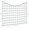 Lower Arch Garden Fence Set 77.5x64 cm Green