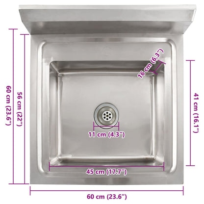 Kitchen Sink Single Basin Stainless Steel