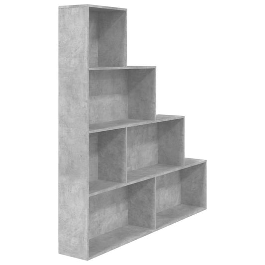 Book Cabinet | Concrete grey | Engineered wood | Standard | Book Cabinet