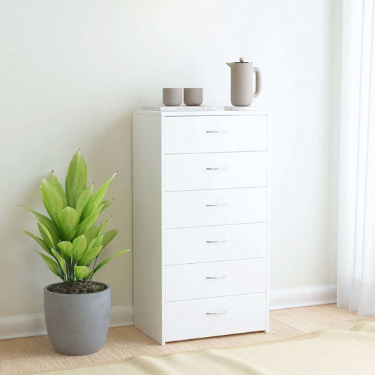 Sideboard | White | Engineered wood | Medium | Sideboard | Rectangular