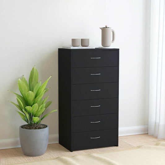 Sideboard | Black | Engineered wood | Medium | Sideboard | Rectangular