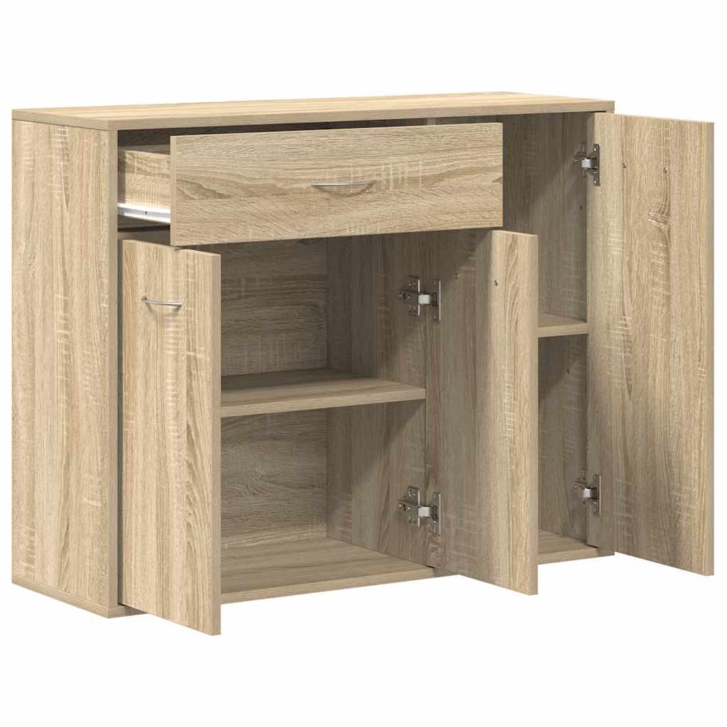 Sideboard Sonoma Oak 88x30x70 cm Engineered Wood