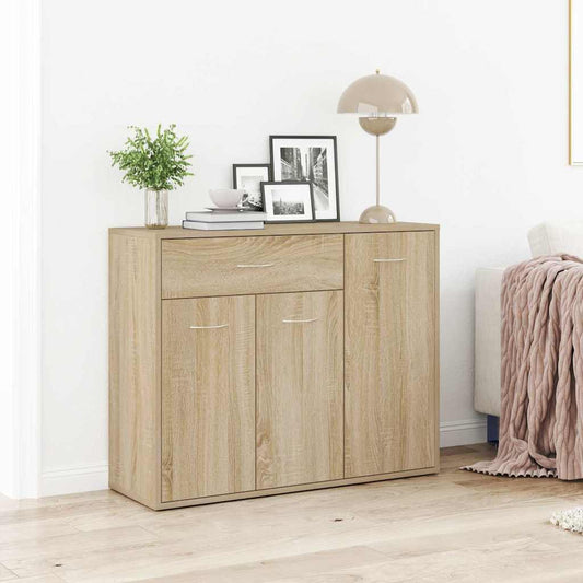 Sideboard | Sonoma oak | Engineered wood | Medium | Sideboard