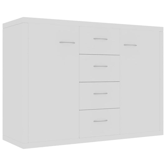 Sideboard | White | Engineered wood | Medium | Sideboard | Rectangular
