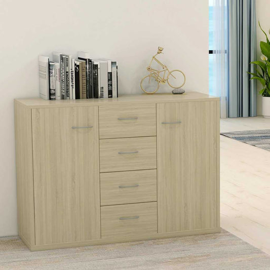 Sideboard | Sonoma oak | Engineered wood | Medium | Sideboard