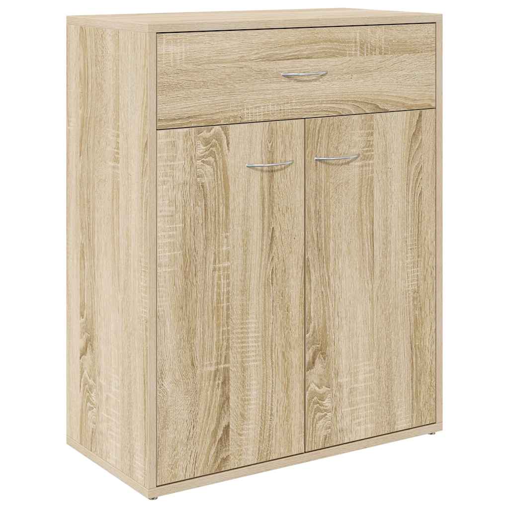 Sideboard Sonoma Oak 60x30x75 cm Engineered Wood
