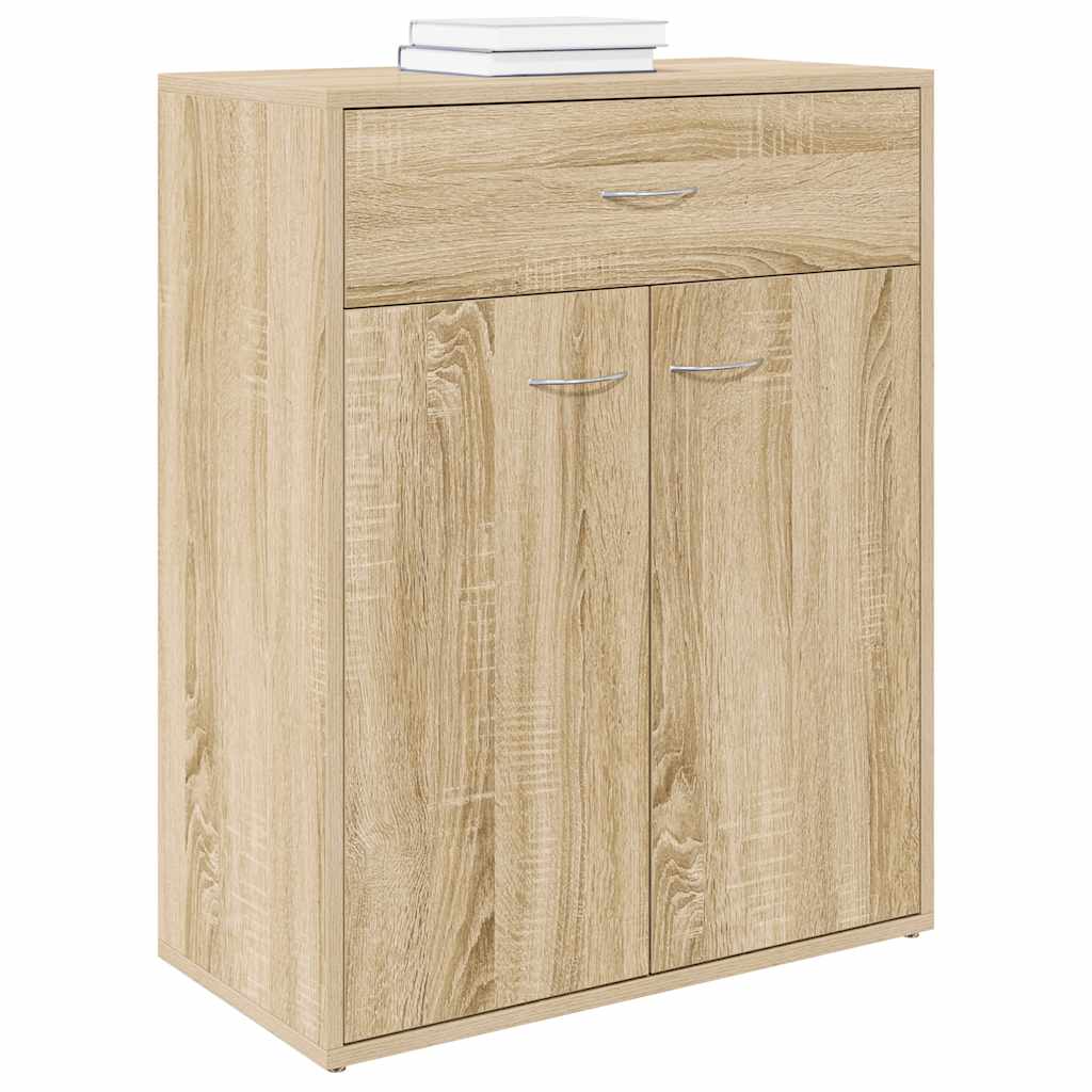 Sideboard Sonoma Oak 60x30x75 cm Engineered Wood