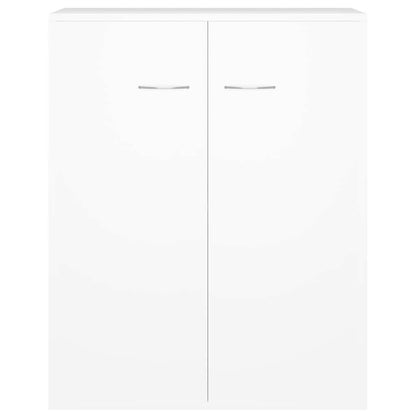 Sideboard White 60x30x75 cm Engineered Wood