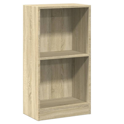 Bookcase Sonoma Oak 40x24x75 cm Engineered Wood