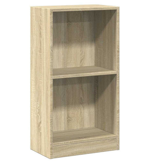 Bookcase Sonoma Oak 40x24x75 cm Engineered Wood