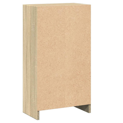 Bookcase Sonoma Oak 40x24x75 cm Engineered Wood