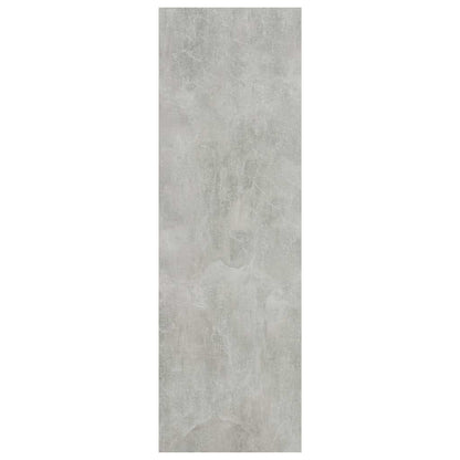 Bookcase Concrete Grey 40x24x75 cm Engineered Wood