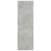 Bookshelf Concrete Grey 40x24x75 cm Engineered Wood
