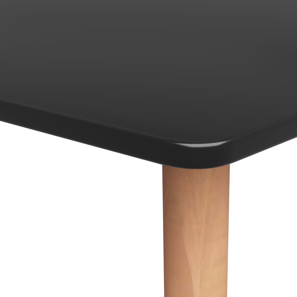 Bar Table Black 120x60x105 cm