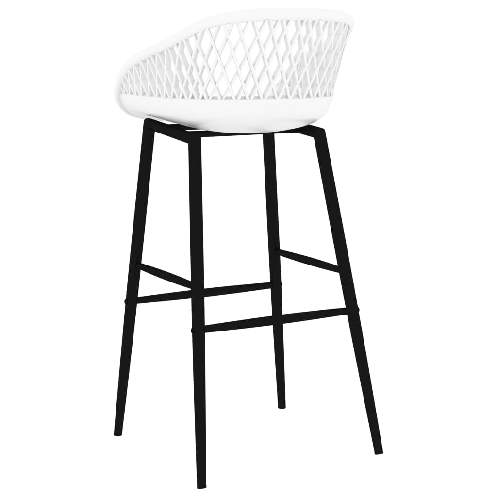 Bar Chairs 2 pcs White