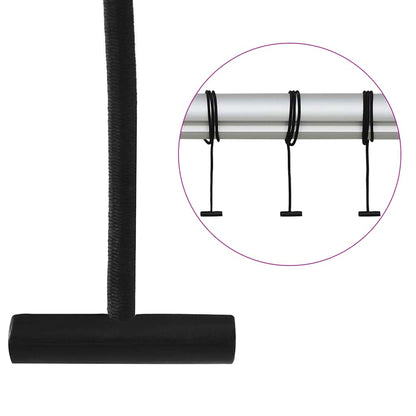 Pool Cover Roller | Silver and Black | Stainless Steel, Aluminium | Large