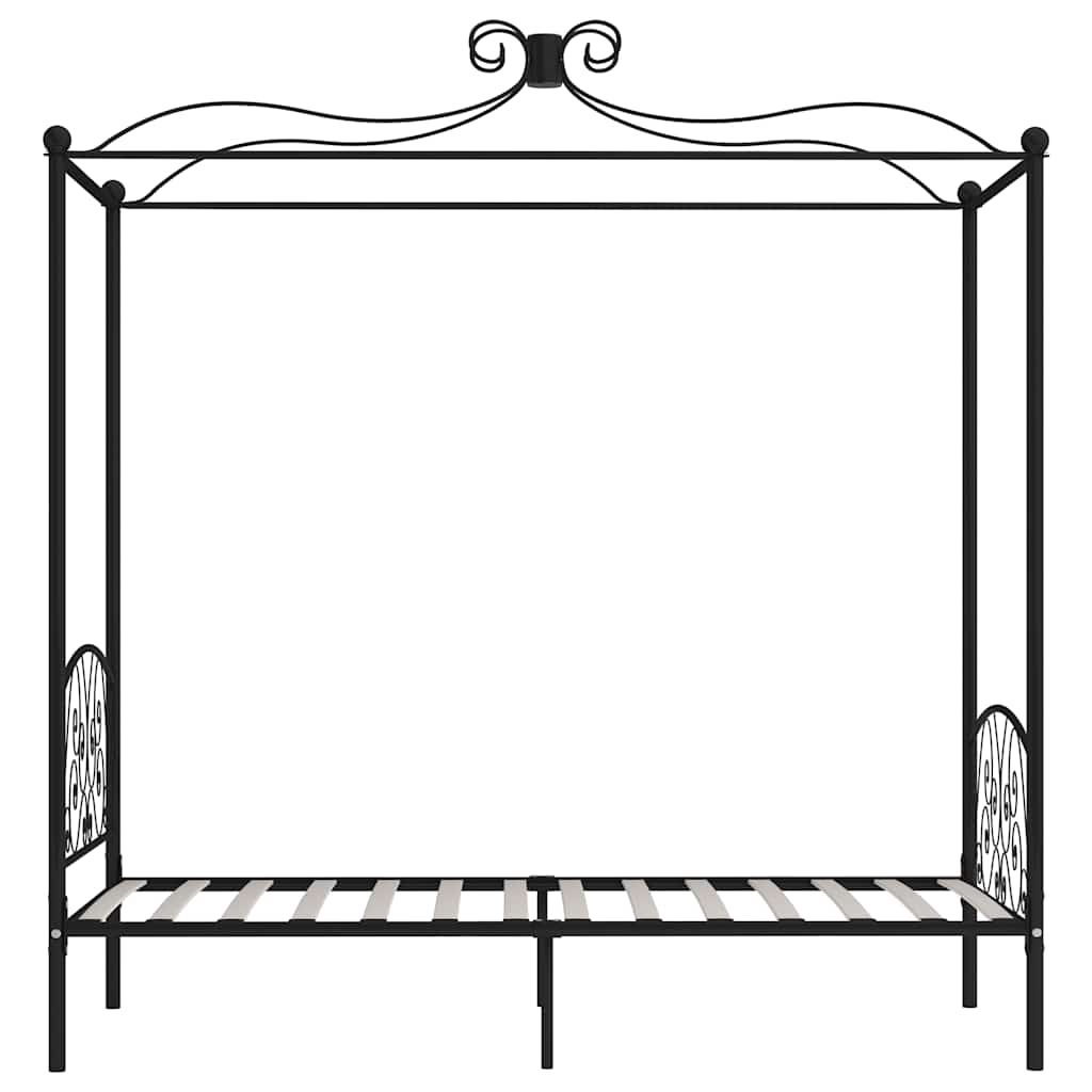 Bed Frame | Black | Metal | Single | Classic/Traditional | Bed Frame