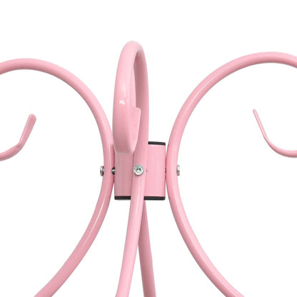 Bed Frame | Pink | Metal, Plywood | Double | Classic/Traditional