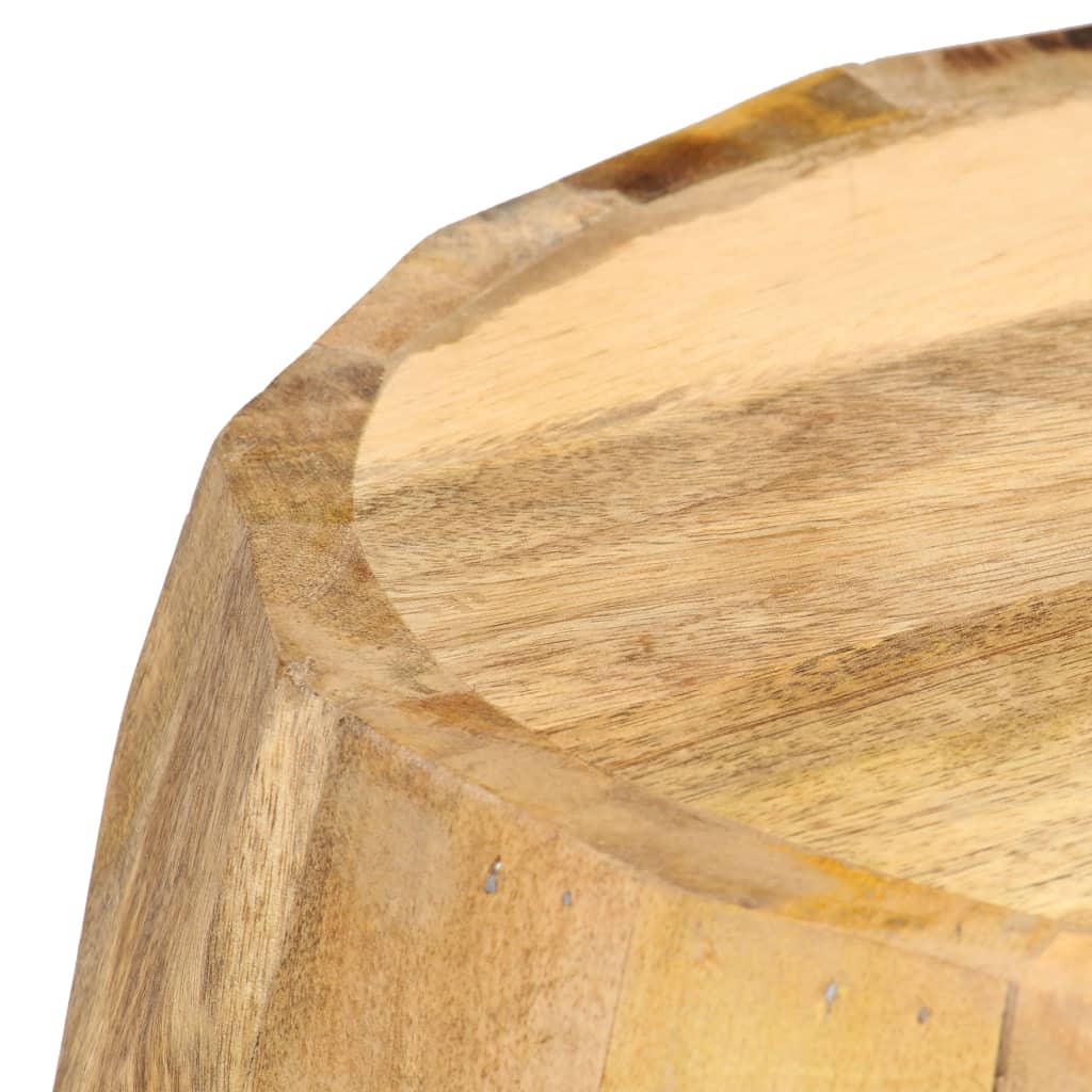 Drum Stool Solid Mango Wood