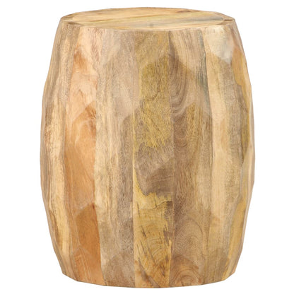 Drum Stool Solid Mango Wood