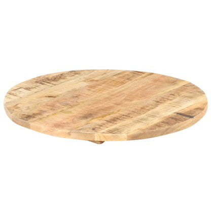 Tabletop | Varied wood tones | Solid mango wood | 60 cm diameter