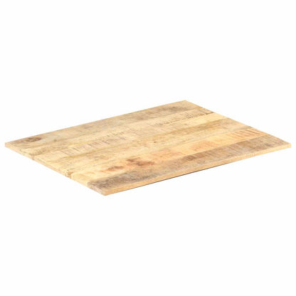 Table Top | Each piece is unique | Solid mango wood | 80 x 60 cm