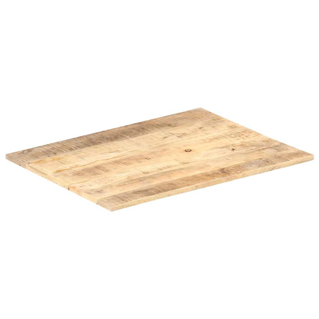 Table Top | Each piece is unique | Solid mango wood | 80 x 60 cm