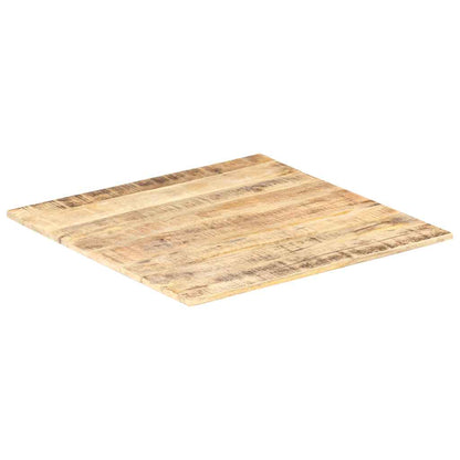 Table Top | Varies in Mango wood | Solid mango wood | 70x70 cm | Durable