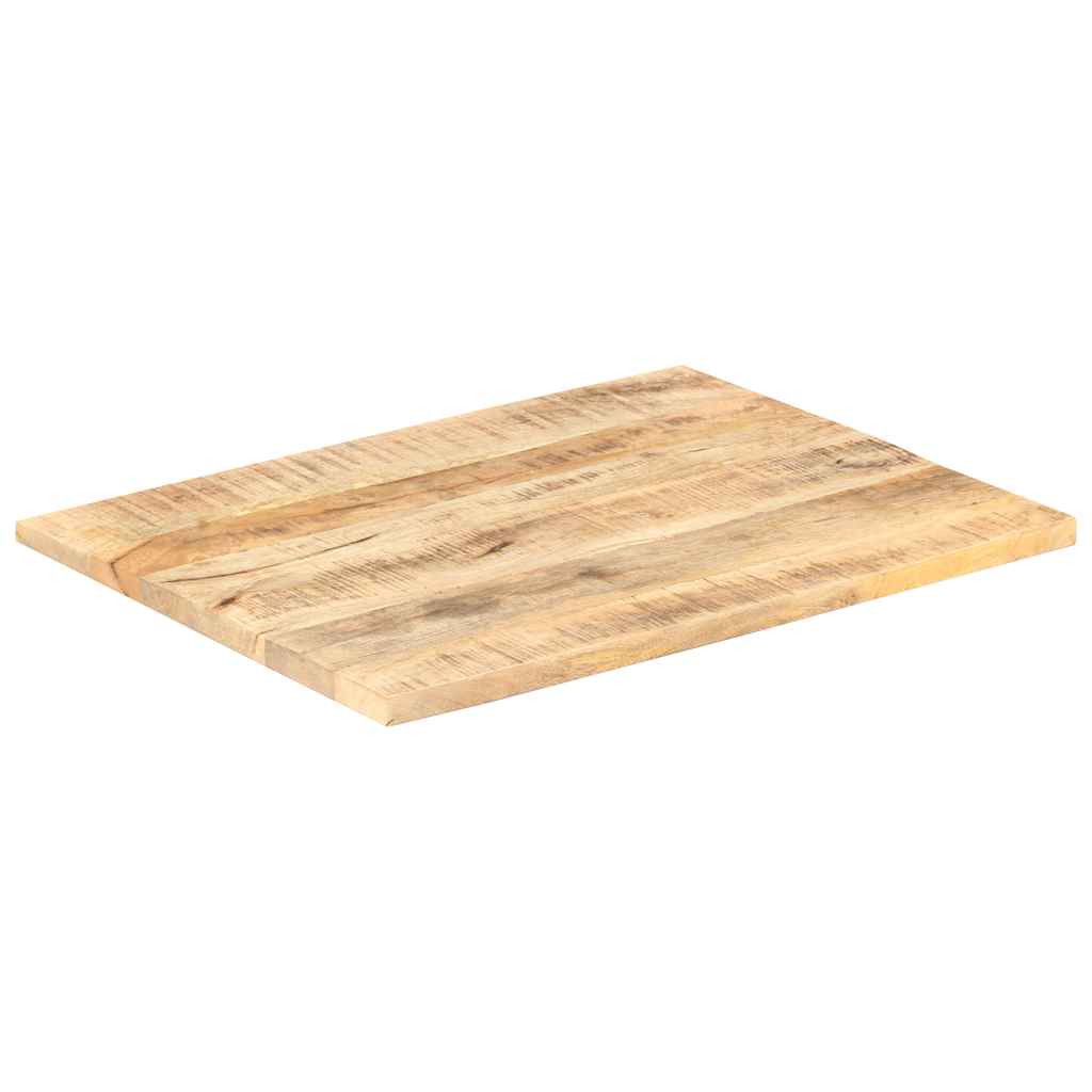 Table Top | Natural Mango Wood | Solid Mango Wood | 90 x 60 cm | Durable