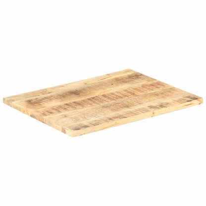 Table Top | Natural Mango Wood | Solid Mango Wood | 90 x 60 cm | Durable