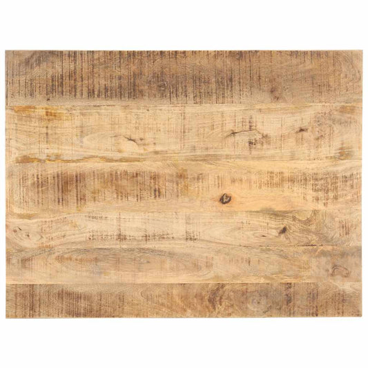 Table Top Solid Mango Wood 25-27 mm 80x70 cm