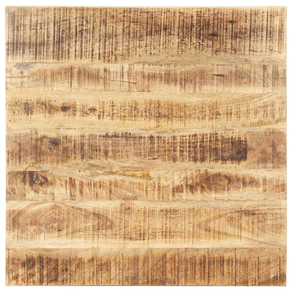 Table Top | Natural wood | Solid mango wood | 80x80 cm | Durable