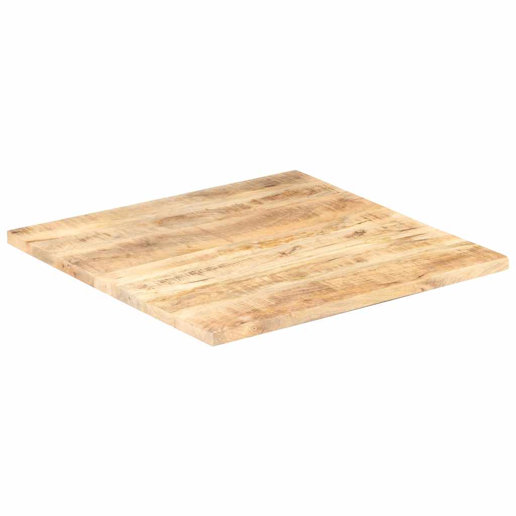 Table Top | Natural wood | Solid mango wood | 80x80 cm | Durable