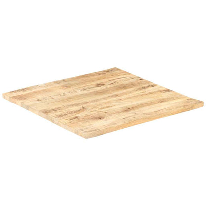 Table Top | Natural wood | Solid mango wood | 80x80 cm | Durable