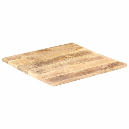 Table Top | Natural wood | Solid mango wood | 80x80 cm | Durable