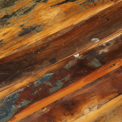Table Top | Multicolour | Solid reclaimed wood | 60x60 cm