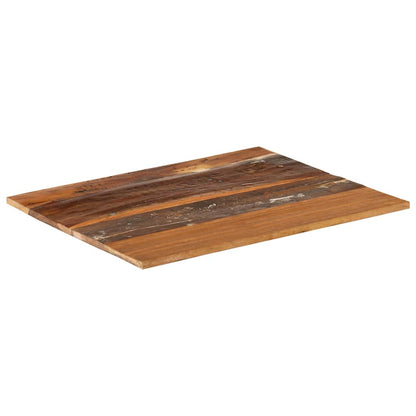 Table Top | Various shades of brown | Solid reclaimed wood | 60x70cm