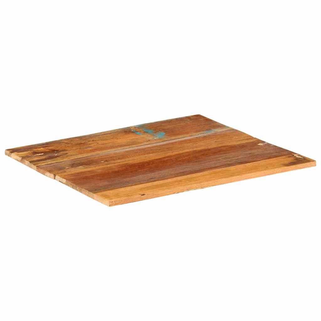 Table Top | Various shades of brown | Solid reclaimed wood | 60x70cm