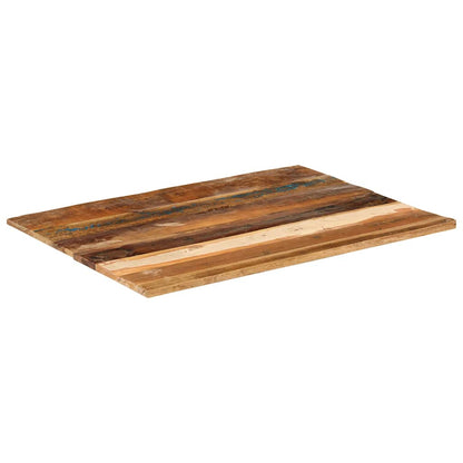 Table Top | Multicolour | Solid reclaimed wood | 60x80 cm | Table Top